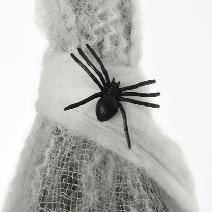 HOMCOM 5.5ft Animated Halloween Decoration Hanging Mummy with Spider Web