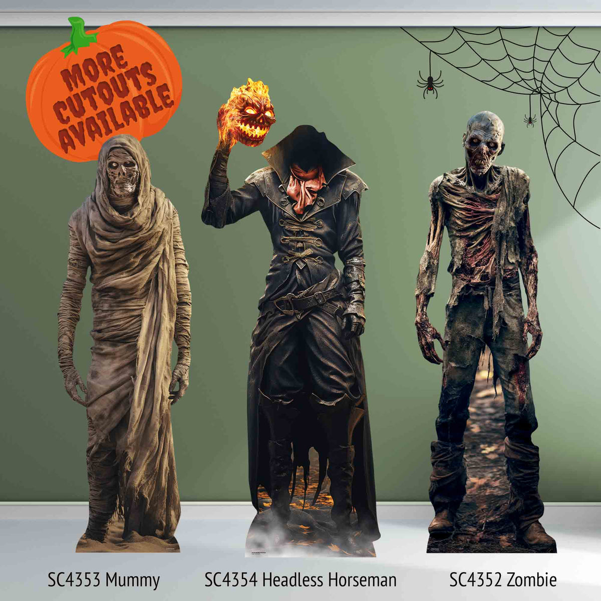 SC4354 Headless Horseman Cardboard Cut Out Height 196cm – product image 5