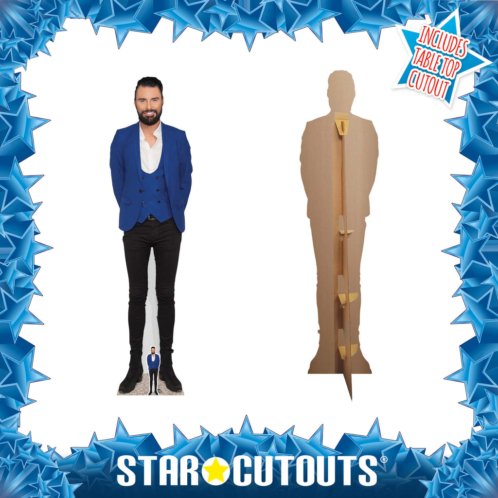 CS1097 Rylan Clark Height 194cm Lifesize Cardboard Cut Out With Mini – product image 5