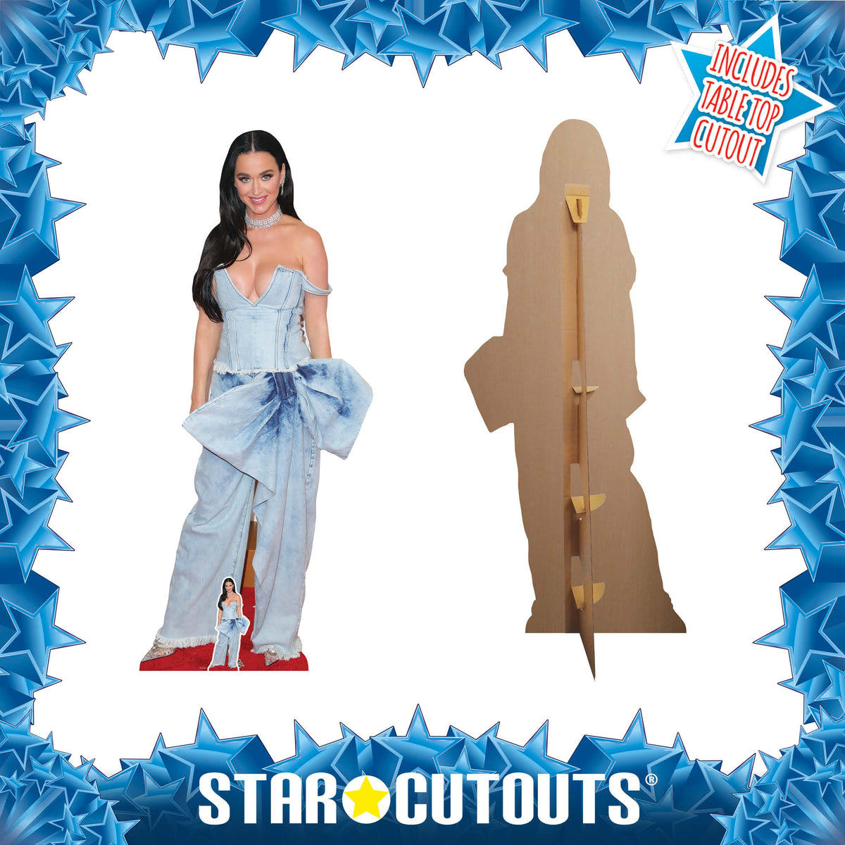CS1103 Katy Perry Height 175cm Lifesize Cardboard Cut Out With Mini – product image 3