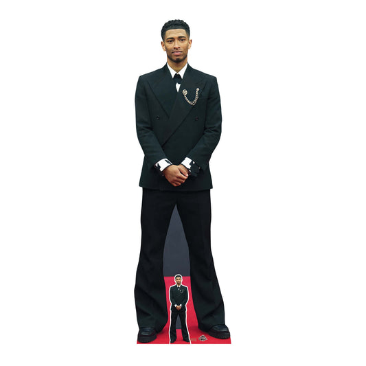 CS1149 Jude Bellingham Footballer World Cup 2026 Height 188cm Lifesize Cardboard Cut Out With Mini