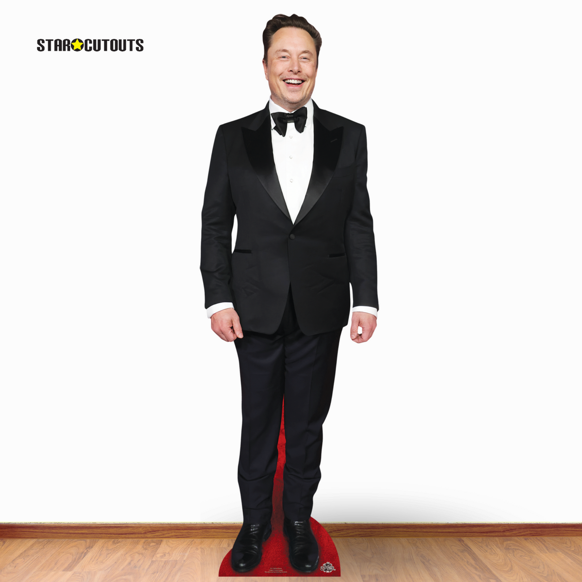 CS1156 Elon Musk Smart Suit Height 190cm Lifesize Cardboard Cut Out With Mini – product image 3