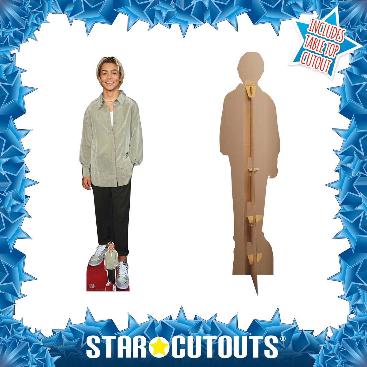 CS1265 Malachi Barton Cardboard Cutout Height 191cm – product image 2
