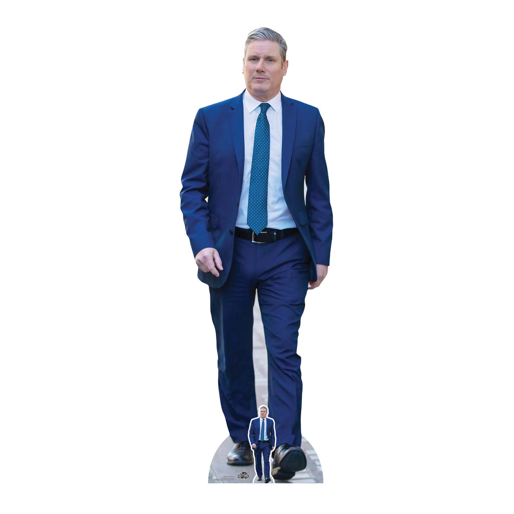 CS946 Keir Starmer Labour Height 175cm Lifesize Cardboard Cut Out With Mini – product image 1