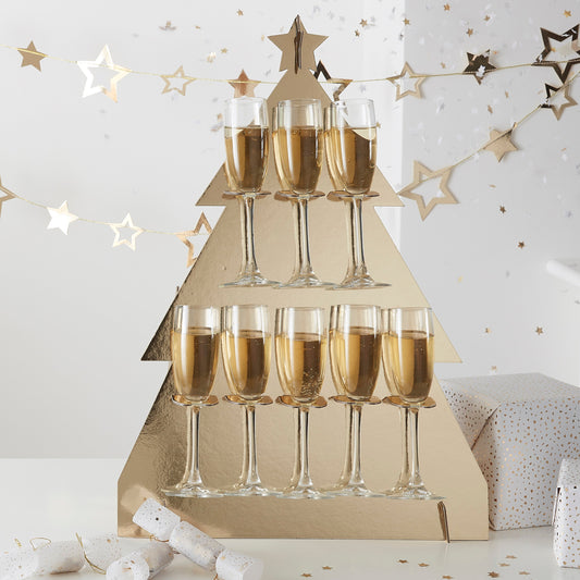Christmas Tree Shaped Drinks Holder