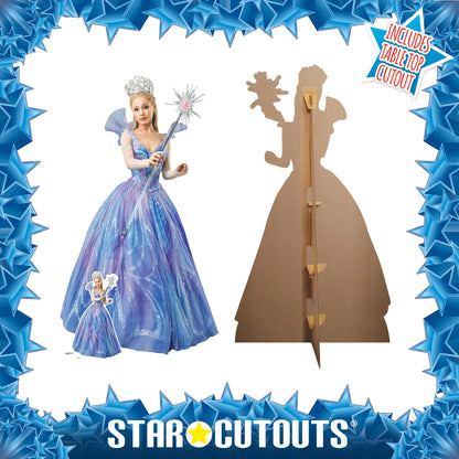 SC4882 Wicked for Good Movie Glinda Witch Life Sized Cardboard Cutout Height 165cm