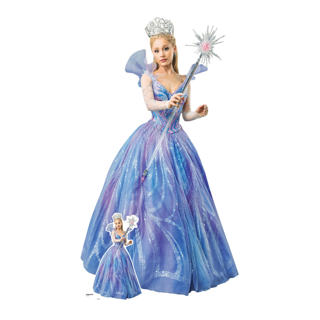 SC4882 Wicked for Good Movie Glinda Witch Life Sized Cardboard Cutout Height 165cm – product image 1