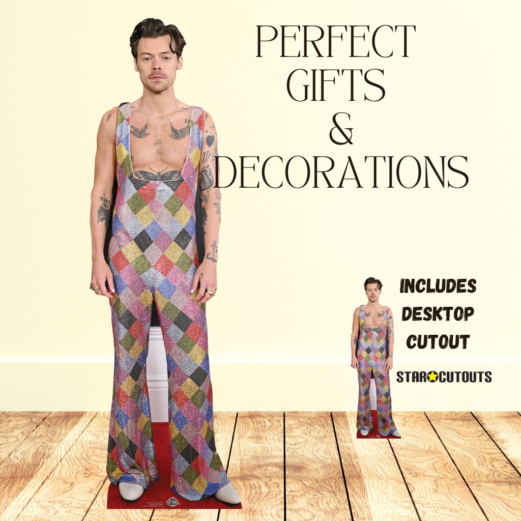 CS1088 Harry S Dungarees Height 185cm Lifesize Cardboard Cut Out With Mini – product image 3