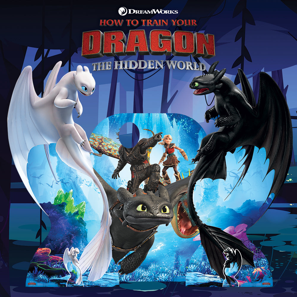 SC1301 How to Train Your Dragon 3 Stand-In Toothless Hiccup Stormfly Astrid Cardboard Cut Out Height 130cm – product image 8