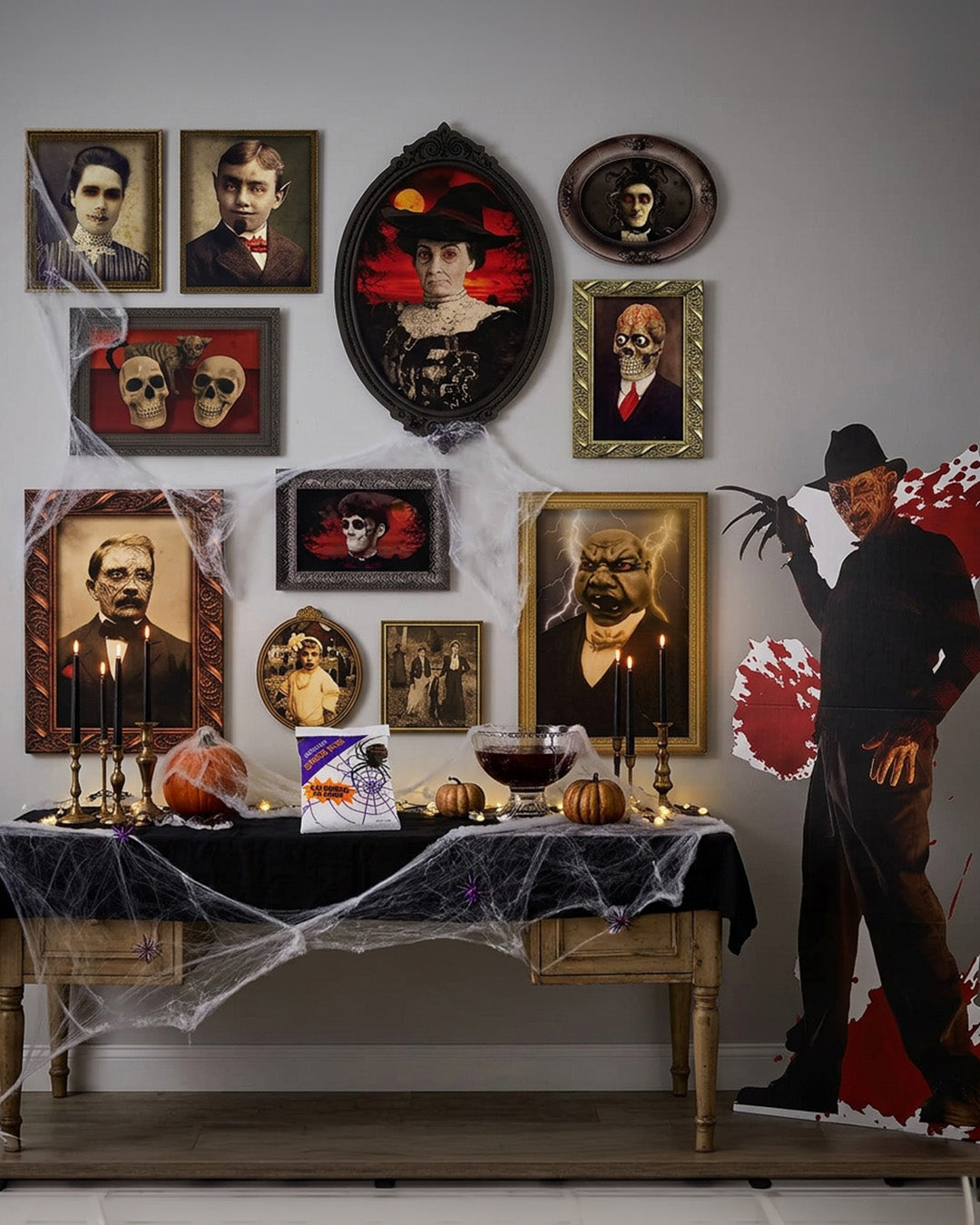 Halloween Scene Decorations Bundle