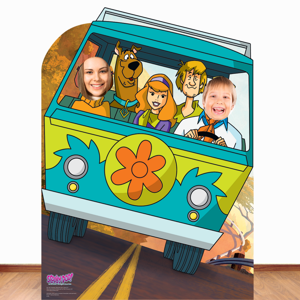 SC1357 Scooby Doo Adventures Mystery Machine Van Stand-In Cardboard Cut Out Height 134cm – product image 1