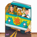 SC1357 Scooby Doo Adventures Mystery Machine Van Stand-In Cardboard Cut Out Height 134cm – product image 1