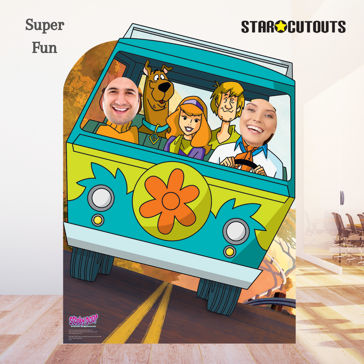 SC1357 Scooby Doo Adventures Mystery Machine Van Stand-In Cardboard Cut Out Height 134cm – product image 7