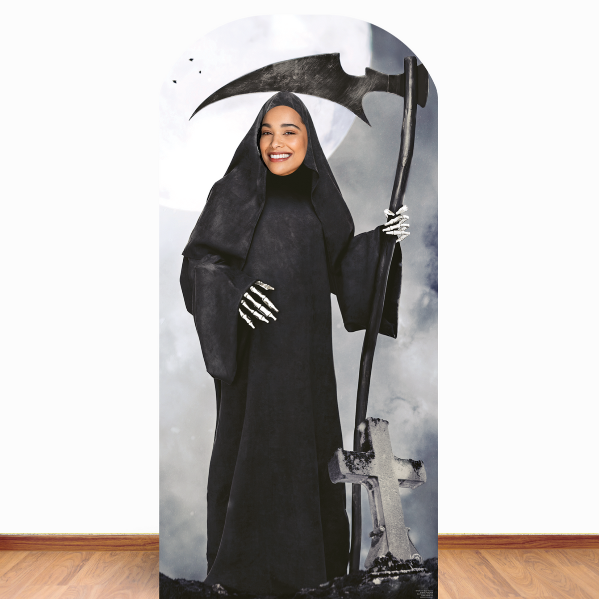 SC4226 Grim Reaper Stand In Cardboard Cut Out Height 190cm – product image 1