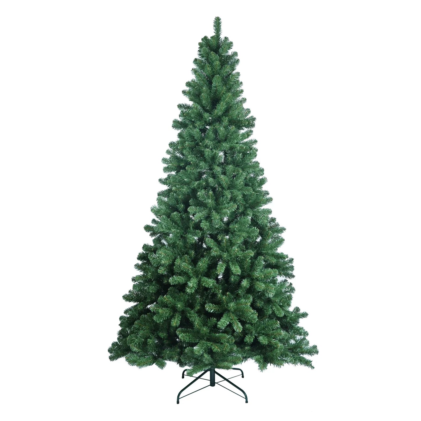 5/6/7.5FT Artificial Christmas Tree PVC Holiday Decoration halloween  Xmas Tree with Sturdy Metal Stand