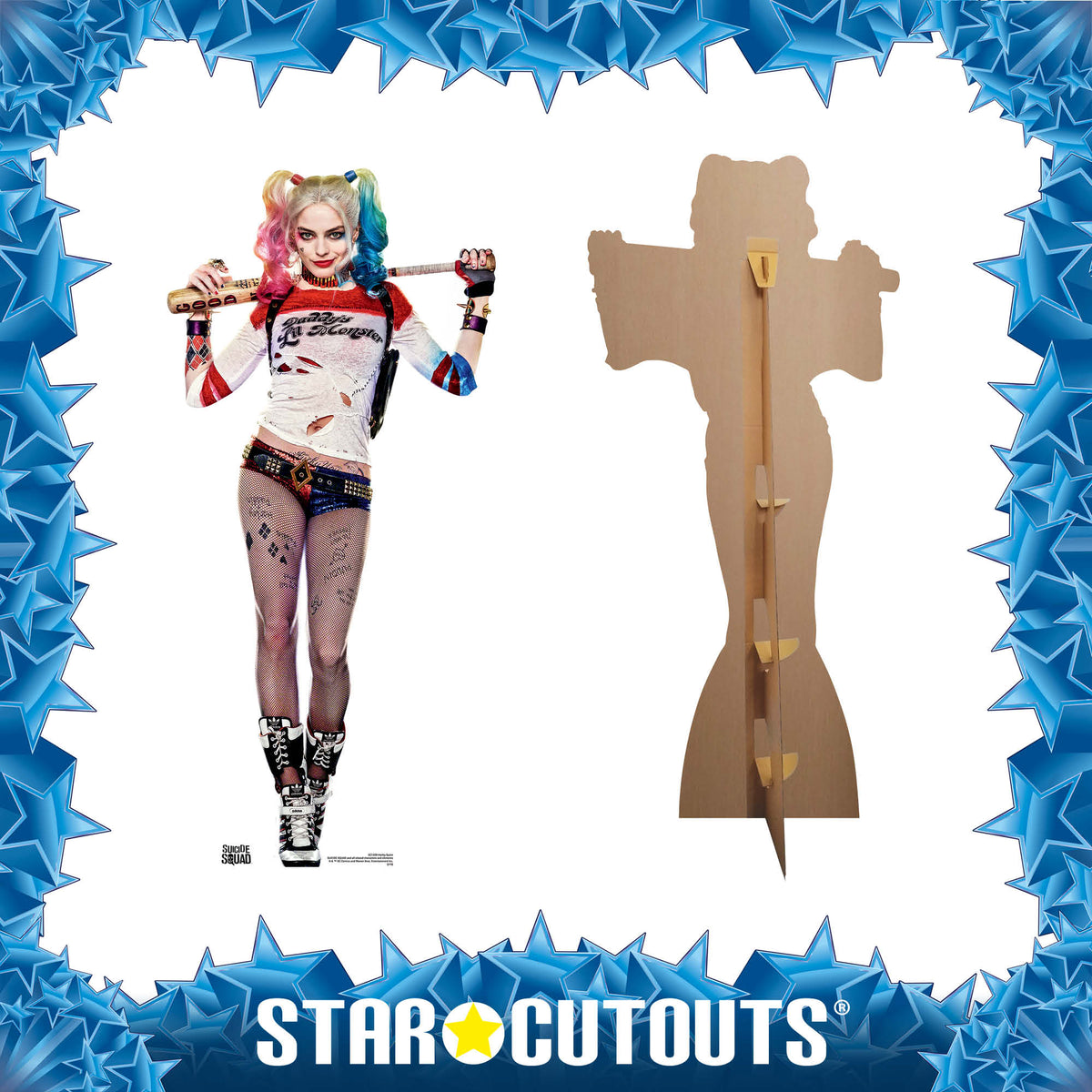 SC1220 Harley Quinn Margot Robbie Cardboard Cut Out Height 171cm – product image 4