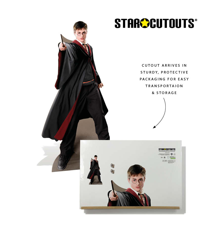 SC1478 Harry Potter Quidditch Captain Cardboard Cutout Height 170cm