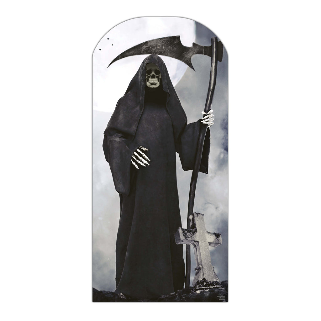 SC4226 Grim Reaper Stand In Cardboard Cut Out Height 190cm – product image 2