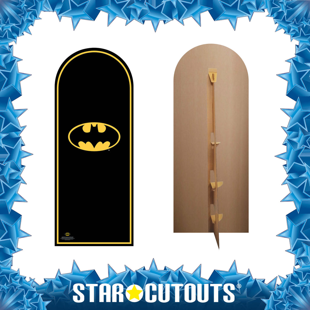 SC4349 Batman Logo Backdrop Single Cardboard Cut Out Height 194cm – product image 4