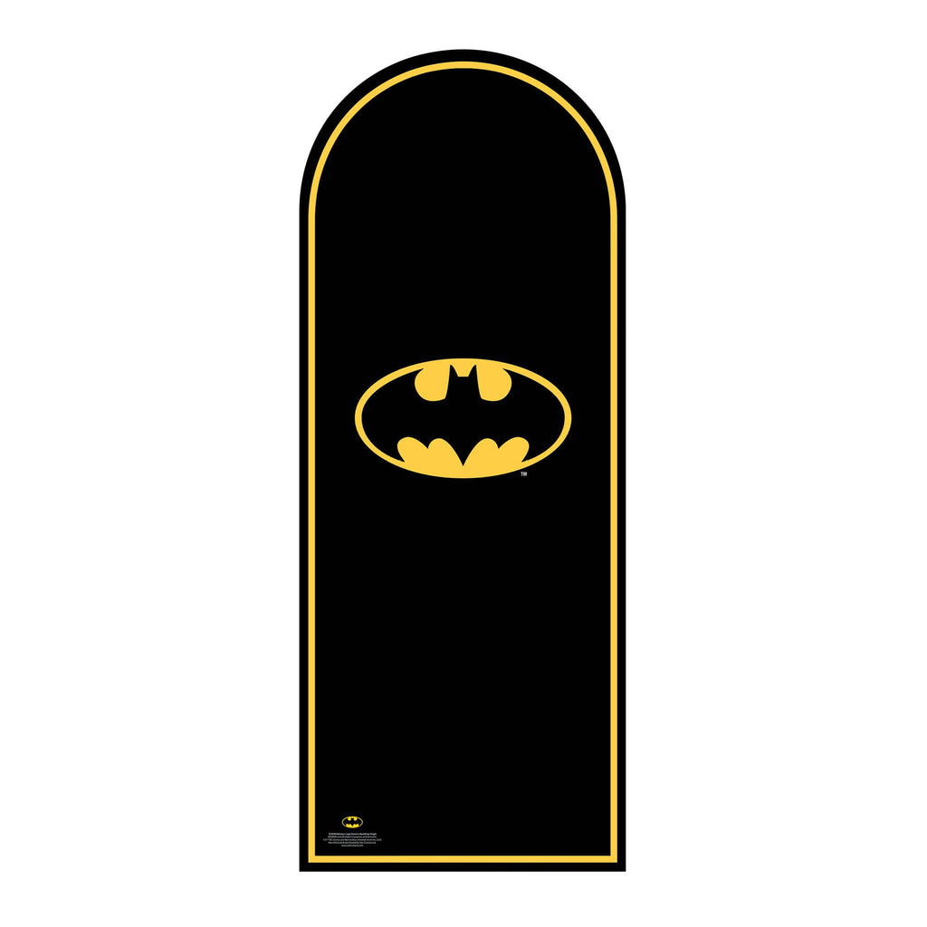 SC4349 Batman Logo Backdrop Single Cardboard Cut Out Height 194cm – product image 1