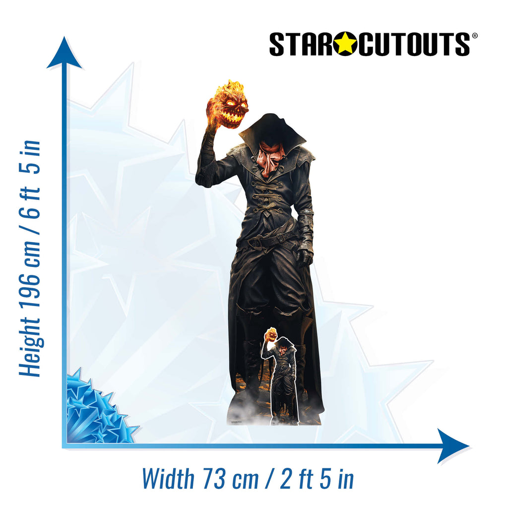 SC4354 Headless Horseman Cardboard Cut Out Height 196cm – product image 2
