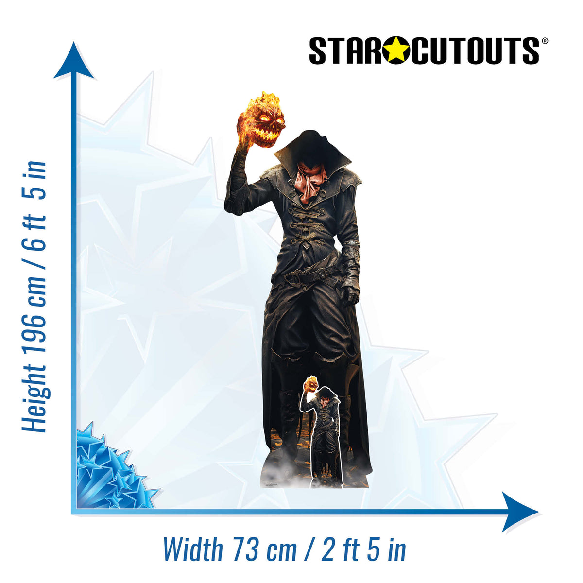 SC4354 Headless Horseman Cardboard Cut Out Height 196cm – product image 2