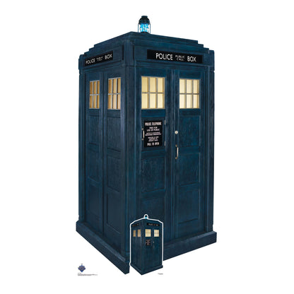 SC4391 TARDIS Police Box Doctor Who  Cardboard Cut Out Height 173cm Doctor Who Cardboard Cutouts | Life Size Characters UK