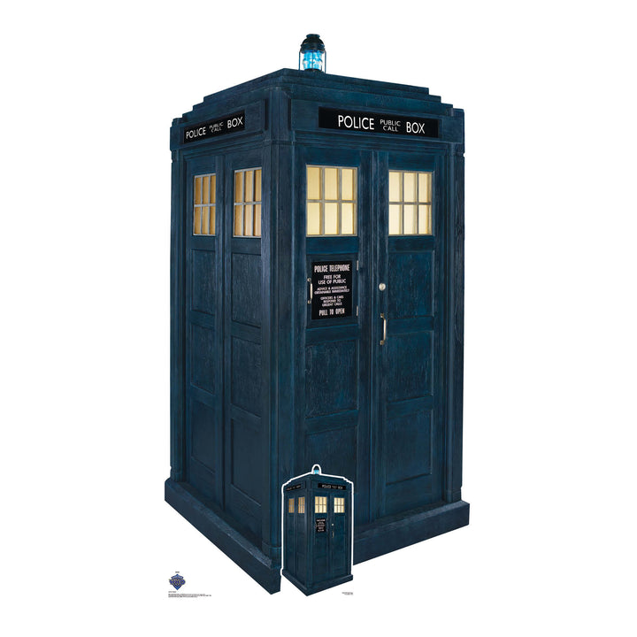 SC4391 TARDIS Police Box Doctor Who Cardboard Cut Out Height 173cm Doctor Who Cardboard Cutouts | Life Size Characters UK – product image 1