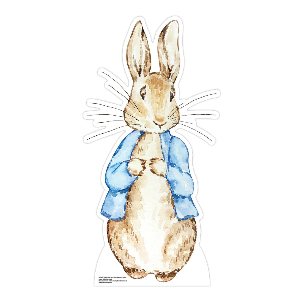 SC4440 Rabbit Blue Jacket Cardboard Cut Out Height 93cm – product image 1