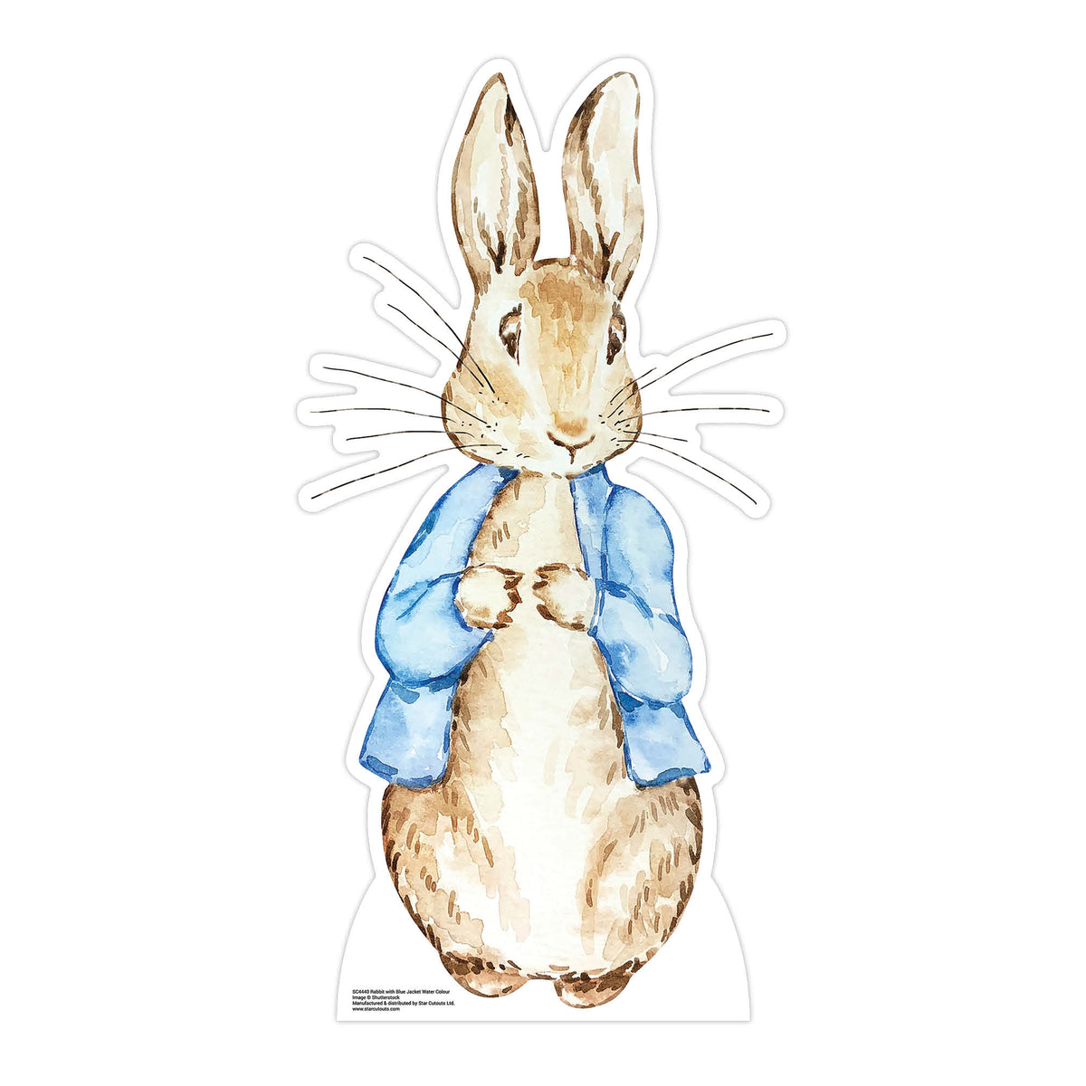SC4440 Rabbit Blue Jacket Cardboard Cut Out Height 93cm – product image 1