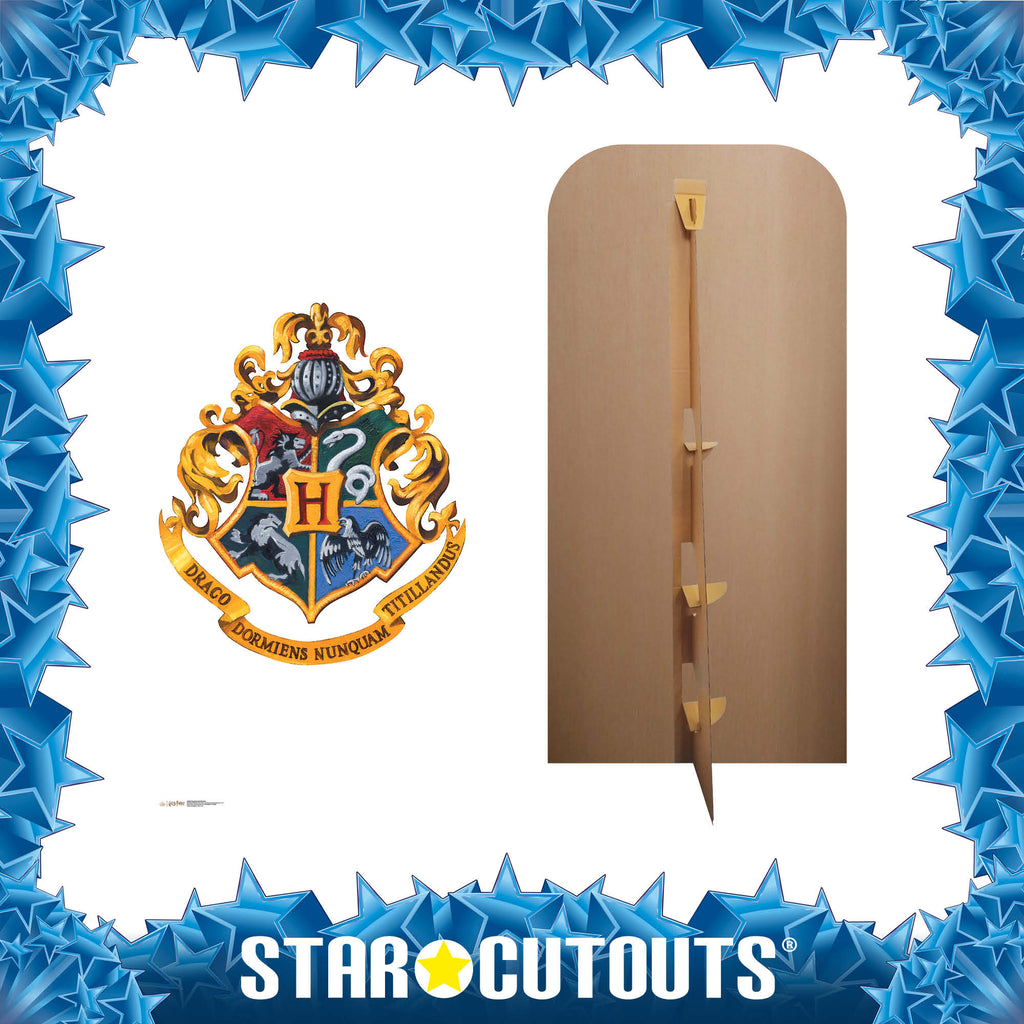 SC4450 Hogwarts Crest Backdrop - Sailboard Harry Potter Cardboard Cut Out Height 193cm – product image 4