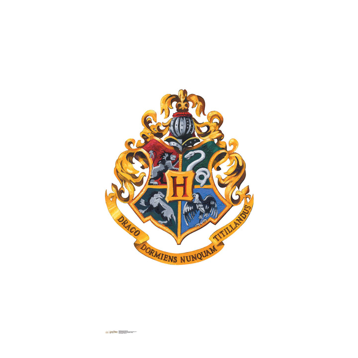 SC4450 Hogwarts Crest Backdrop - Sailboard Harry Potter Cardboard Cut Out Height 193cm – product image 1