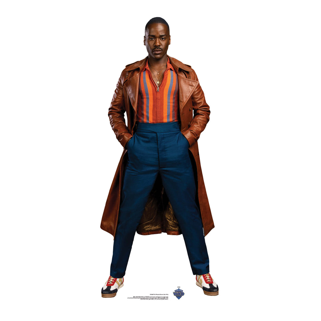 SC4462 15th Doctor Who Ncuti Gatwa Star Mini Cardboard Cut Out Height 91cm – product image 1