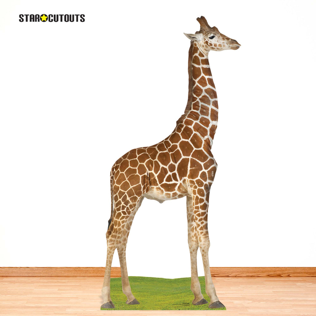 SC4568 Giraffe Cardboard Cut Out Height 196cm – product image 2