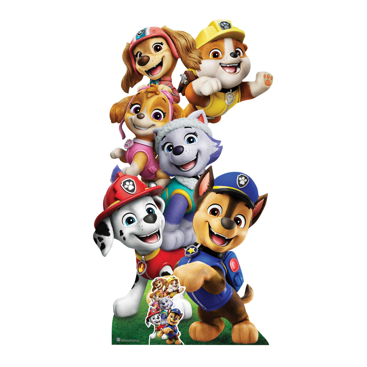 SC4602 Paw Patrol Group Shot Cardboard Cutout Height 164cm Paw Patrol Cardboard Cutouts UK | Kids Party Decorations – product image 8