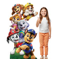 SC4602 Paw Patrol Group Shot Cardboard Cutout Height 164cm Paw Patrol Cardboard Cutouts UK | Kids Party Decorations – product image 1