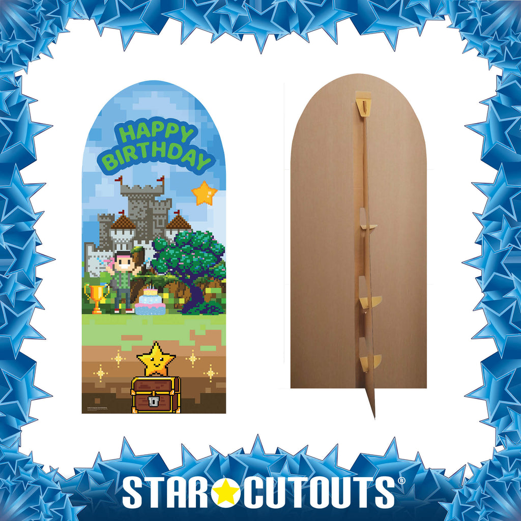 SC4614 Gaming Backdrop Sailboard Cardboard Cut Out Height 185cm – product image 6