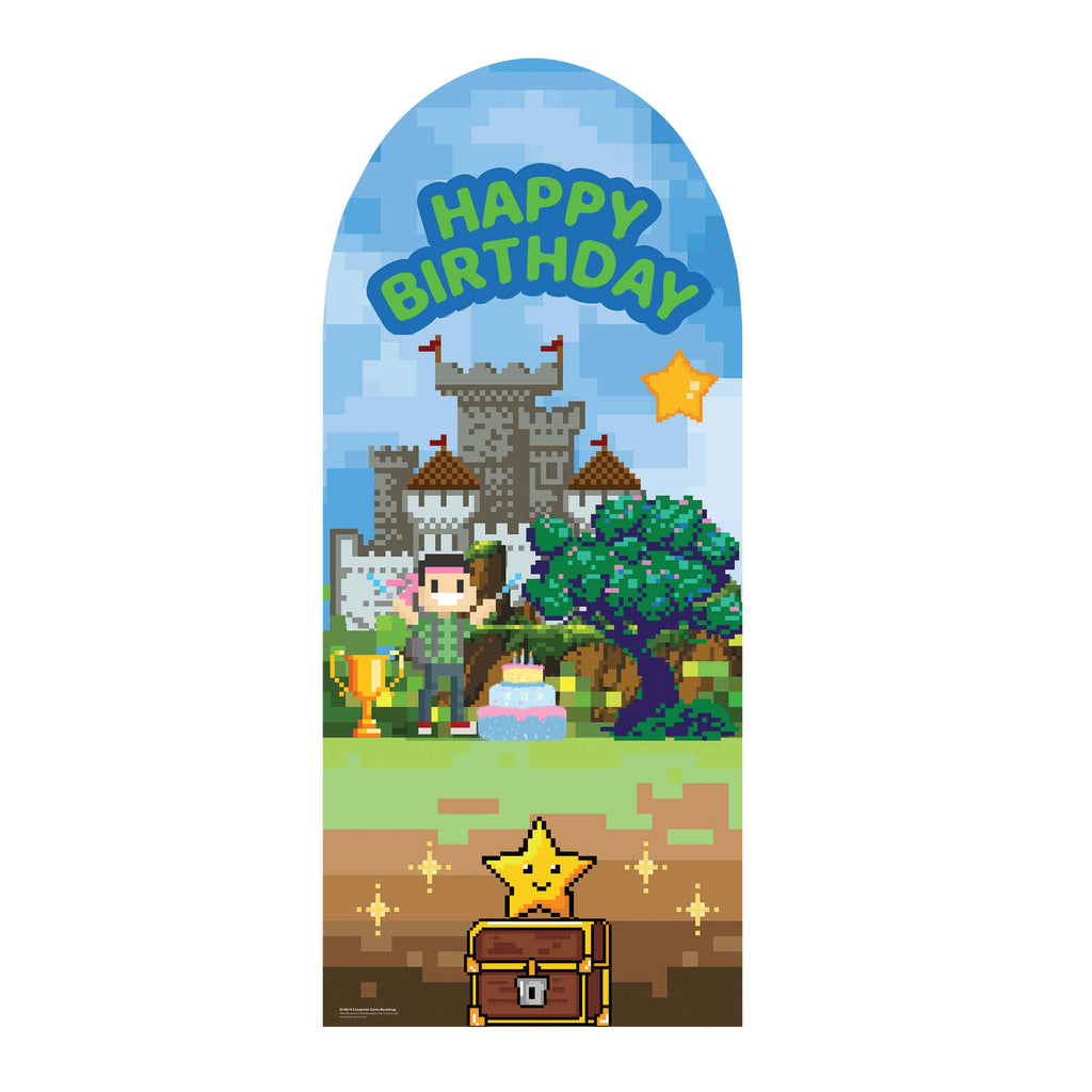 SC4614 Gaming Backdrop Sailboard Cardboard Cut Out Height 185cm – product image 2