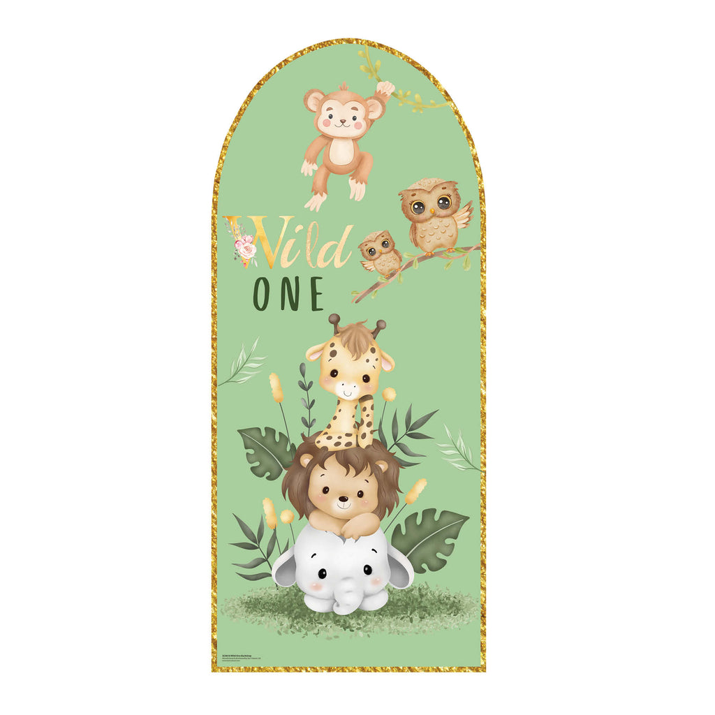 SC4616 Wild One Backdrop Sailboard Cardboard Cut Out Height 185cm – product image 3