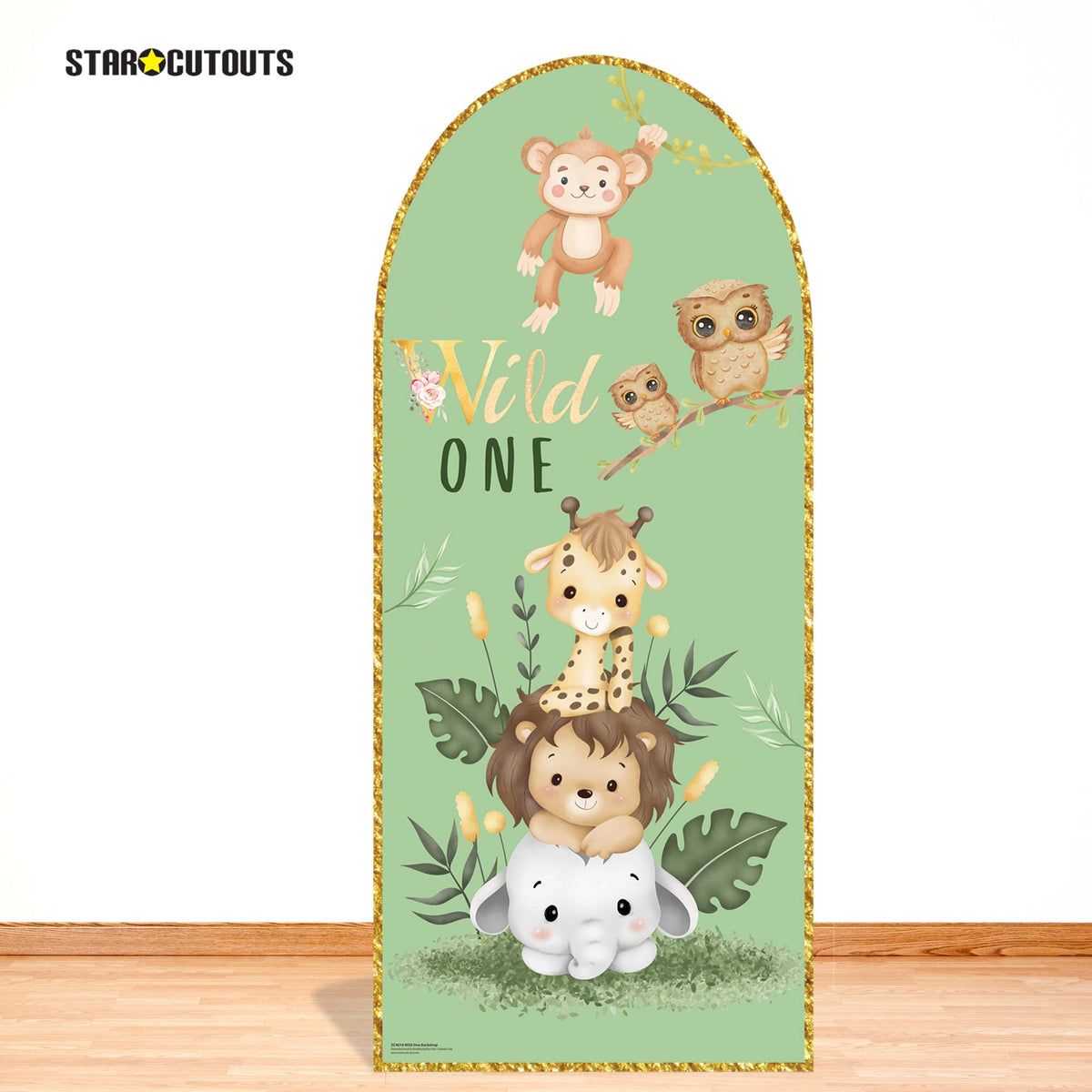 SC4616 Wild One Backdrop Sailboard Cardboard Cut Out Height 185cm – product image 4