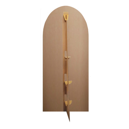 SC4618 Happy Birthday Pink  Gold Stars Roses Backdrop Sailboard Cardboard Cut Out Height 185cm