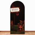 SC4650 Beetlejuice Here Is Backdrop Single Cardboard Cut Out Height 185cm – product image 1