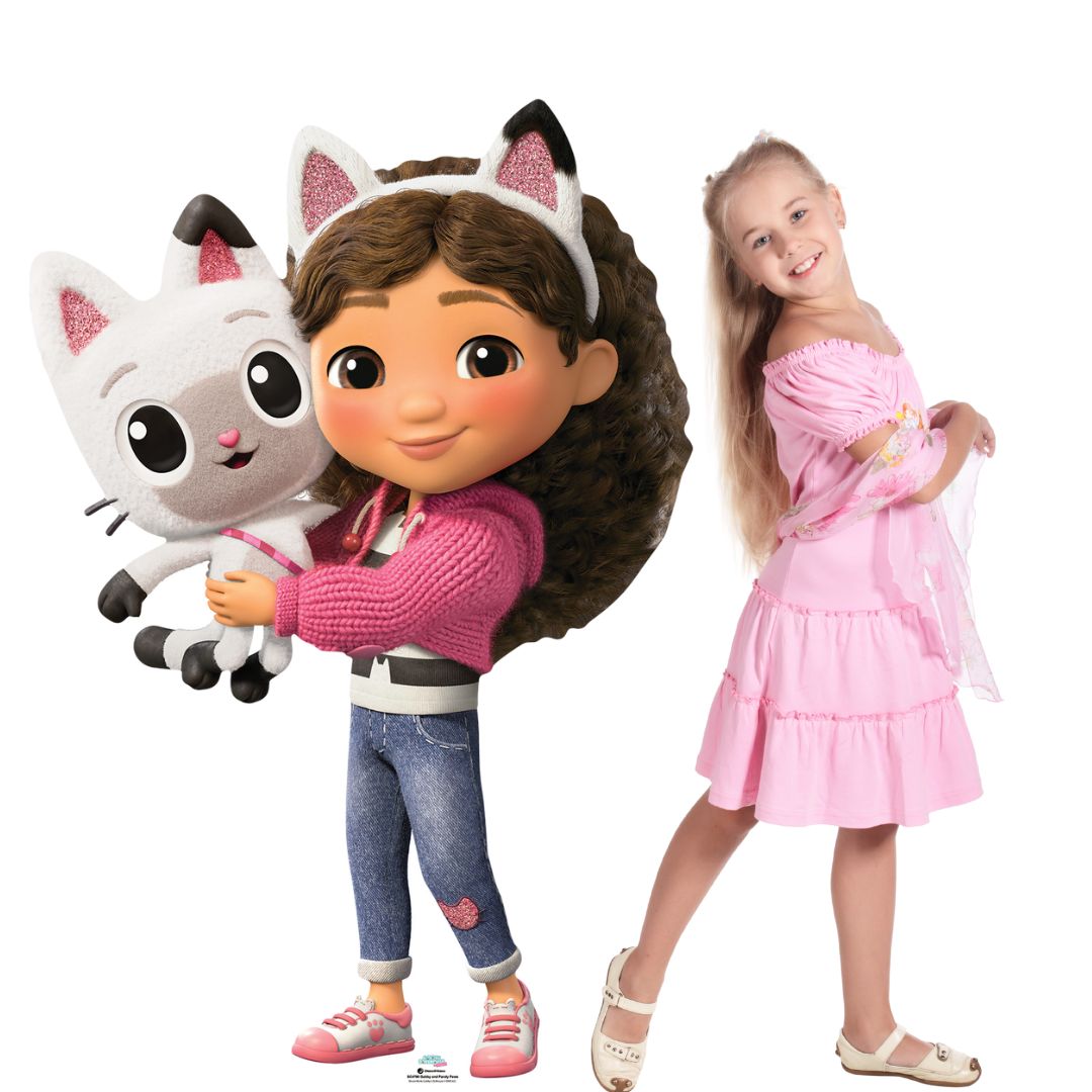 SC4790 Gabby and Pandy Paws from Gabby's Dollhouse Movie Large Cardboard Cutout Height 136cm – product image 3