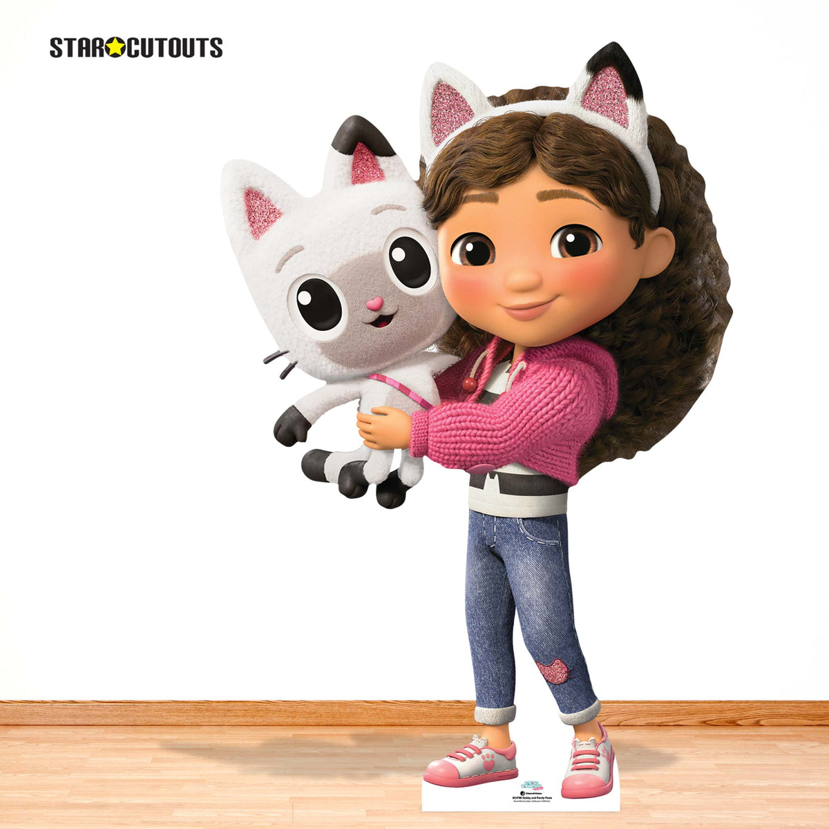 SC4790 Gabby and Pandy Paws from Gabby's Dollhouse Movie Large Cardboard Cutout Height 136cm – product image 4