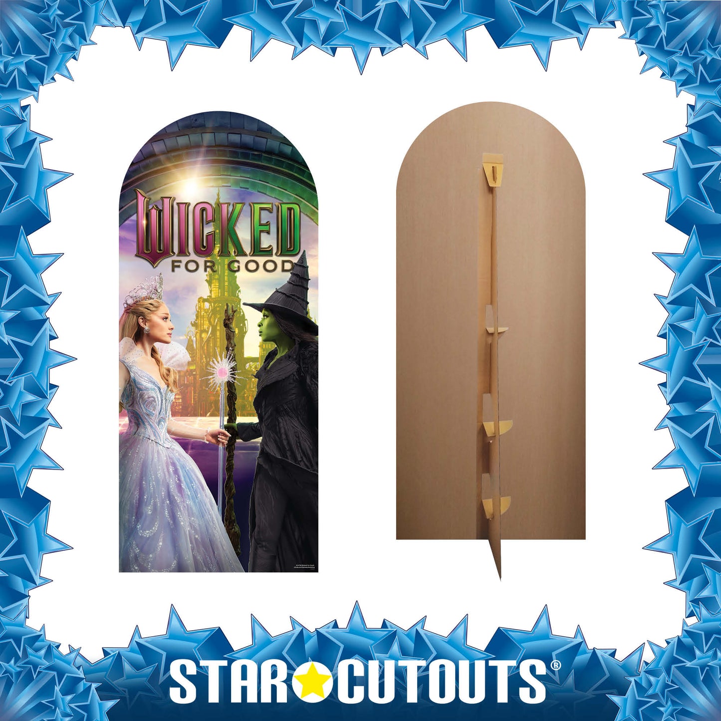 SC4798 Wicked For Good Glinda Elphaba Emerald City Backdrop Single - Height 185cm