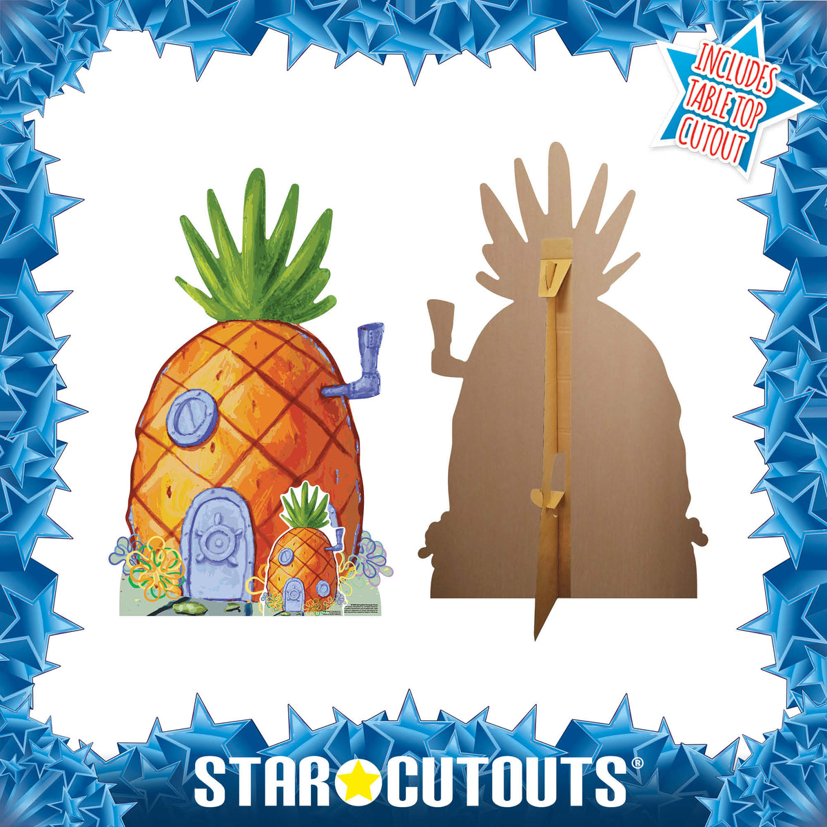 SC4868 SpongeBob Pineapple House Cardboard Cutout Height 136cm – product image 4