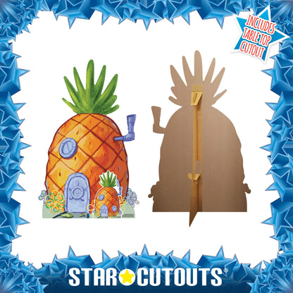 SC4868 SpongeBob Pineapple House Cardboard Cutout Height 136cm