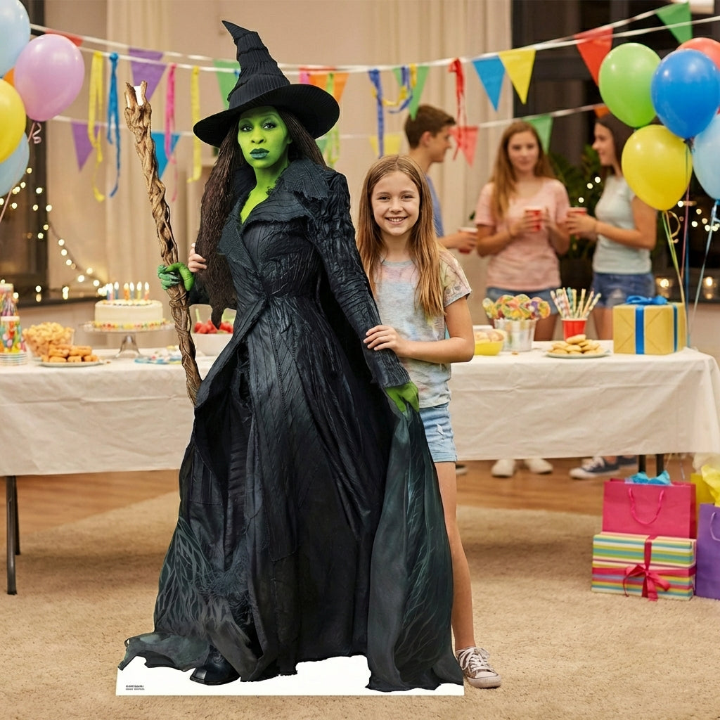 SC4881 Wicked for Good Movie Elphaba Witch Life Sized Cardboard Cutout Height 180cm – product image 7