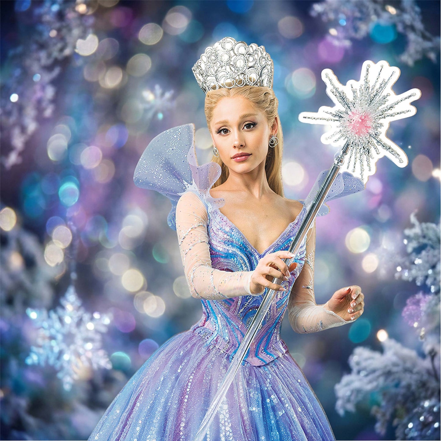 SC4882 Wicked for Good Movie Glinda Witch Life Sized Cardboard Cutout Height 165cm