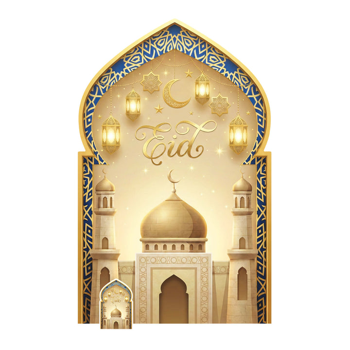 SC4883 Eid Mosque Decoration Cardboard Cutout Height 134cm – product image 1